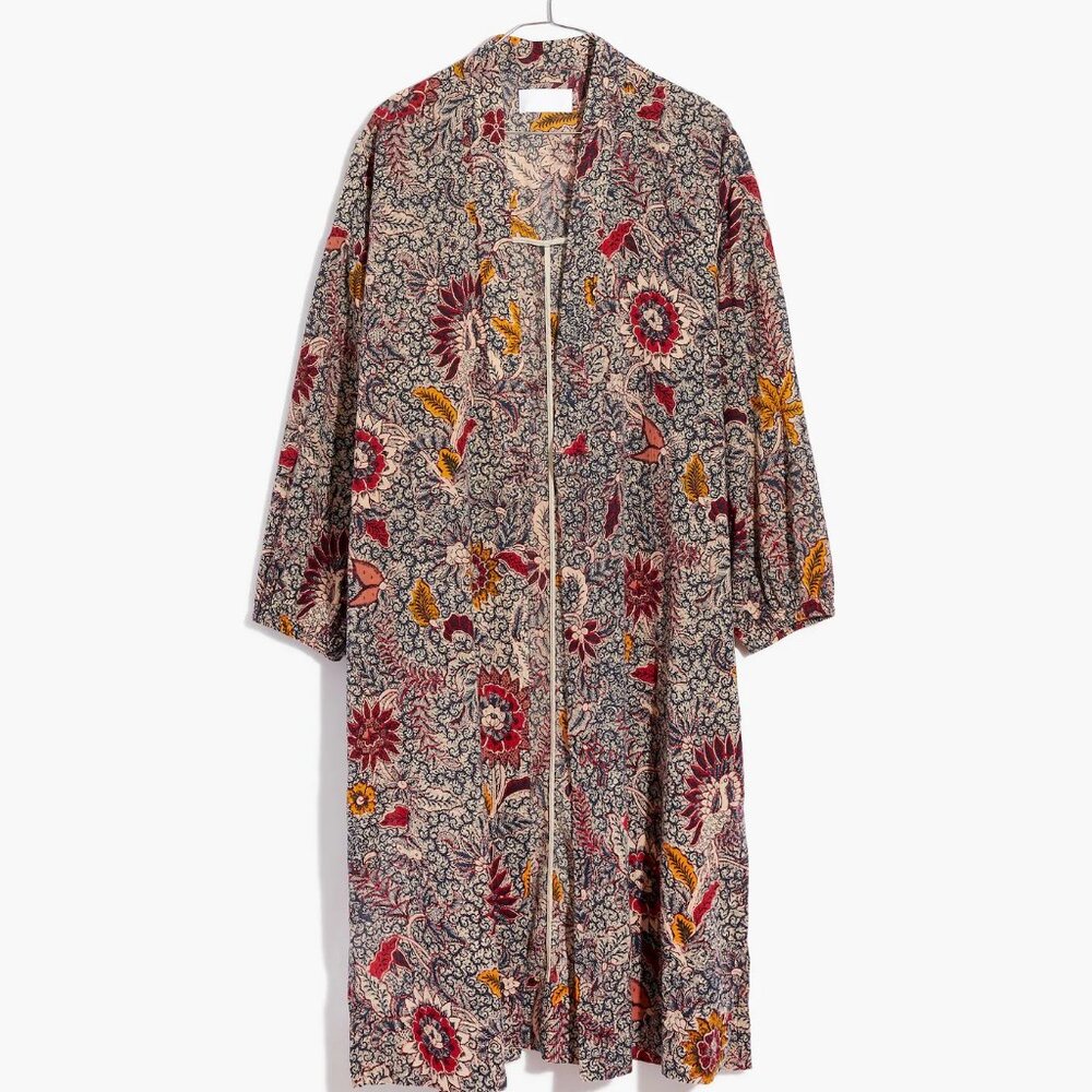 Madewell Robe Jacket in Bali Blooms